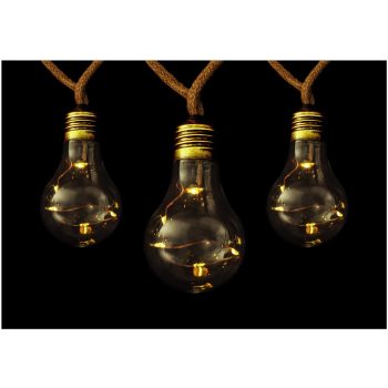 E27 kültéri szolár füzér