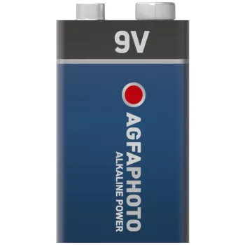   AgfaPhoto Alkáli 9V Elem B1, 9V, 6LR6, MN1604, K9V, 6LR61/9V, 6AM-6, 4022, E-Bl, 9V, -15°C to 55°C
