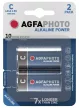 AgfaPhoto Alkáli Baby Elem C B2, C, LR14, MN1400, KC, LR14/L, AM2, 4014, Baby, AM2/, 1,5V, -15°C to 55°C