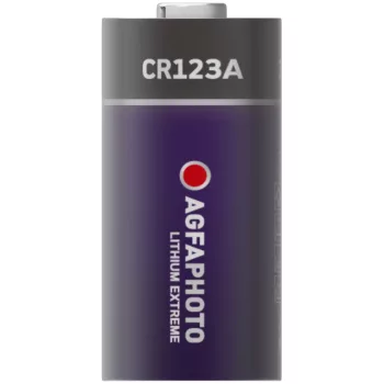   AgfaPhoto Lithium Fotóelem CR123A B2, CR123A, DL123A, 3V, -15°C to 55°C