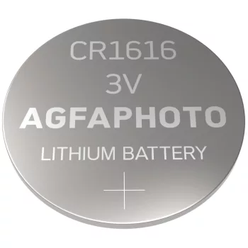   AgfaPhoto Lithium Gombelem CR1616 B1, CR1616, 3V, -15°C to 55°C