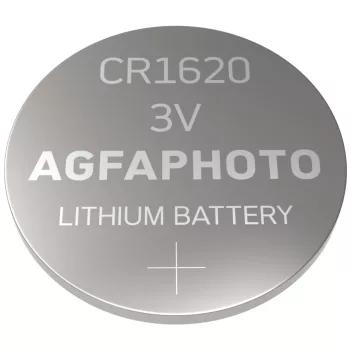   AgfaPhoto Lithium Gombelem CR1620 B1, CR1620, 3V, -15°C to 55°C
