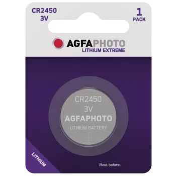   AgfaPhoto Lithium Gombelem CR2450 B1, CR2450, ,   60mm 98mm 6mm