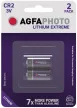 AgfaPhoto Lithium Fotóelem CR2 B2, CR2, DLCR2, 3V, -15°C to 55°C