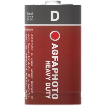   AgfaPhoto Heavy Duty Féltartós Góliát Elem D B2, D, R20, MN1300, 13G, SUM1, 1,5V, -15°C to 55°C
