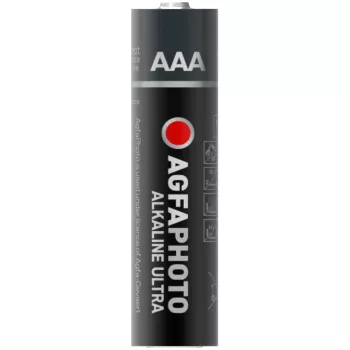   AgfaPhoto Ultra Alkáli Mikro Elem AAA B4, AAA, LR03, MN2400, K3A, LR03/S, AM4, 4003, Micro, 1,5V, -15°C to 55°C