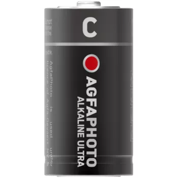   AgfaPhoto Ultra Alkáli Baby Elem C B2, C, LR14, MN1400, KC, LR14/L, AM2, 4014, Baby, AM2/, 1,5V, -15°C to 55°C