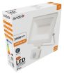Avide LED Opál Reflektor Slim SMD 50W NW 4000K Mozgásérzékelős PIR Fehér