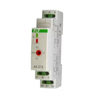   F&F Filipowski - AS-213 lépcsőházi automata - Lépcsőházi automata sínre 230VAC 16A 0,5-10 perc - HD Hungária - AS-213