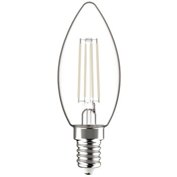 Avide LED White Filament Candle 4.5W E14 WW 2700K