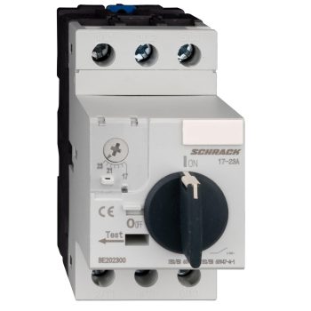   SCHRACK - Motorvédőkapcsoló CUBICO, 3 pólusú, 17-23A - BE202300--