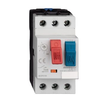   SCHRACK - Motorvédőkapcsoló CUBICO PB, 3 pólusú, 0,63-1A - BE2P0100--