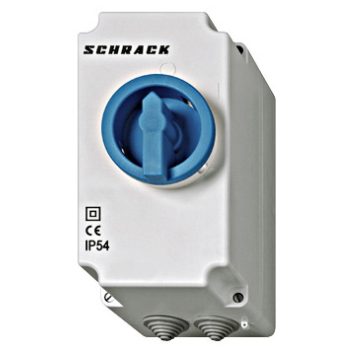   SCHRACK - Tokozat BE4 motorvédőkapcsolóhoz IP54 működtető kar+N vezető - BE400002--
