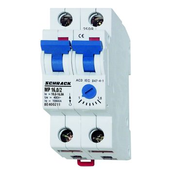   SCHRACK - Motorvédőkapcsoló 25,0-40,0A, 2 pólusú, 2KE - BE400213--