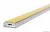 SCHRACK - Jelölősáv 1000mm hosszú, 10mm magas, öntapadós - BK002401--