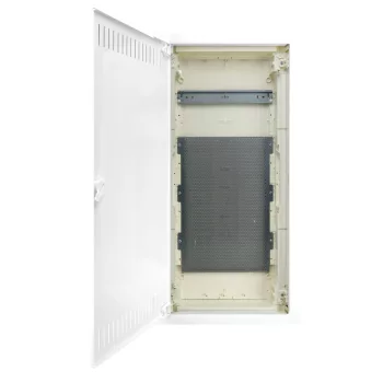  SCHRACK - MVH lapos keret+acél ajtó+tok 4 sor, 12/14KE gipszkartonba - BK074004--