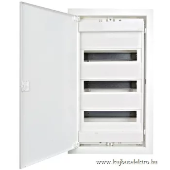   SCHRACK - Süllyesztett kiselosztó téglafalba 36+6 KE, 3 soros, teljes - BK0850032-