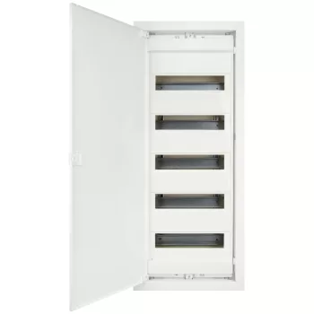   SCHRACK - Süllyesztett kiselosztó gipszkartonba 60+10 KE, 5 sor,teljes - BK0850552-