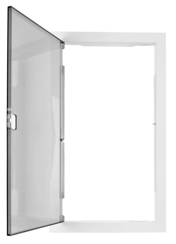 SCHRACK - BK0852032F Műanyag keret, ajtó BK085 sülly. szekrényhez, 3 sor