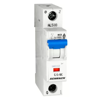   SCHRACK - Egyenáramú kismegszakító, C 3A 1 pólus, 7,5kA - BM015103--
