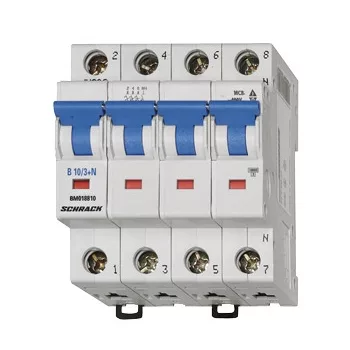 SCHRACK - Kismegszakító, B 32A, 3+N, 6kA - BM618832--