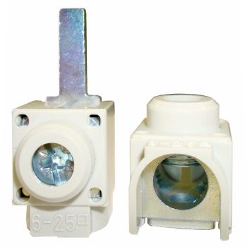   SCHRACK - Csatlakozó kapocs, nyelves, egyenes bekötés, 6-25mm² - BS900172--