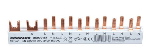 SCHRACK - BS990161 Kompakt sínezés 1xBCF 2p + 6xBS 1+N/1KE, 8KE