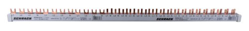 SCHRACK - BS990162A Sínezés, 1xRCCB 4p, 2xMCB 4p, 18xMCB 1+N/1KE, 30KE