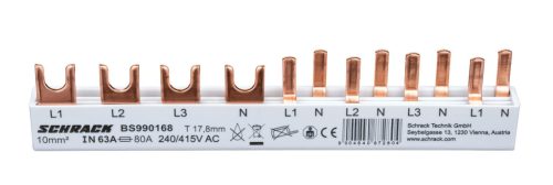 SCHRACK - BS990168 Kompakt sínezés 1xBCF 4p + 4xBS 1+N/1KE, 8KE
