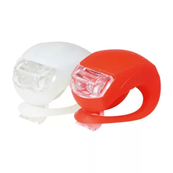   SOMOGYI ELEKTRONIC - BV 10 - LED-es kerékpárlámpa készlet, szilikon