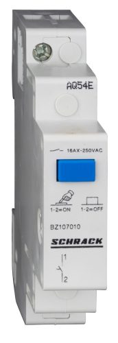 SCHRACK-BZ107010 Sorbaépíthető kapcsoló, 1z, 16A 1KE