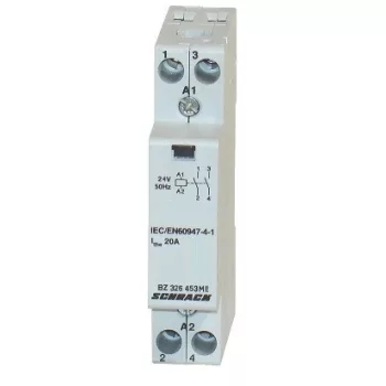   SCHRACK - AMPARO sorbaépíthető mágneskapcsoló 20A, 2z, 24V AC 1KE - BZ326453ME