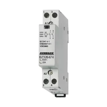   SCHRACK - Sorbaépíthető mágneskapcsoló 25A, 2z, 24V AC 2KE - BZ326474--