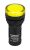 SCHRACK - Kompakt jelzőlámpa, LED, 230V AC/DC, sárga - BZ501216-B