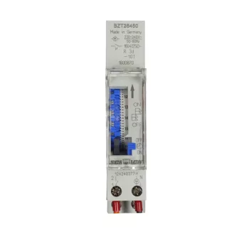   SCHRACK - Mechanikus napi kapcsolóóra, kvarc, 1z 16A 1KE  - BZT26450--