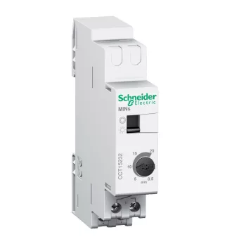   SCHNEIDER CCT15232 - ACTI9 MINs lépcsőházi időrelé, 0.5-20 perc