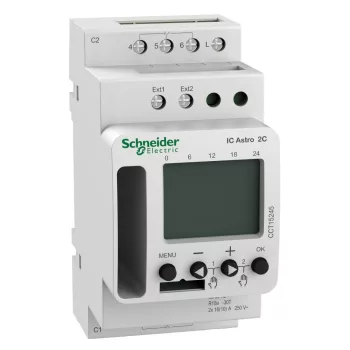   SCHNEIDER CCT15245 - ACTI9 IC Astro 2C SMART programozható alkonykapcsoló