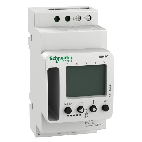 SCHNEIDER CCT15440 - ACTI9 IHP 1C e (24/7) programozható időkapcsoló