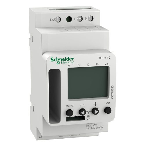 SCHNEIDER CCT15550 - ACTI9 IHP+ 1C SMARTe (24/7) programozható időkapcsoló