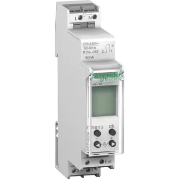   SCHNEIDER CCT15838 - ACTI9 IHP+1c 18mm digitális időkapcsoló, héttárvilágítással
