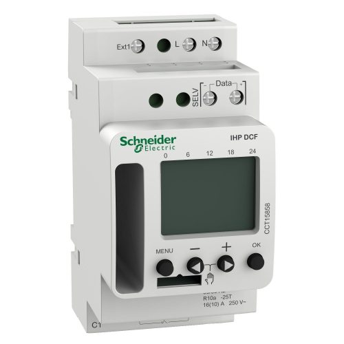 SCHNEIDER CCT15858 - ACTI9 IHP DCF SMART (24/7) programozható időkapcsoló