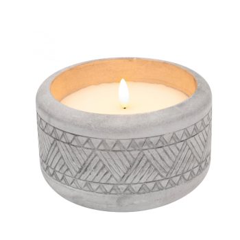   SOMOGYI ELEKTRONIC - CDL 14 - LED-es kő-mécses, 1 LED, Ø14,5x10,5 cm