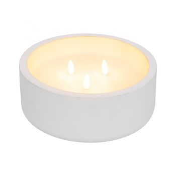   SOMOGYI ELEKTRONIC - CDL 20 - LED-es kő-mécses, 3 LED, Ø20x8 cm