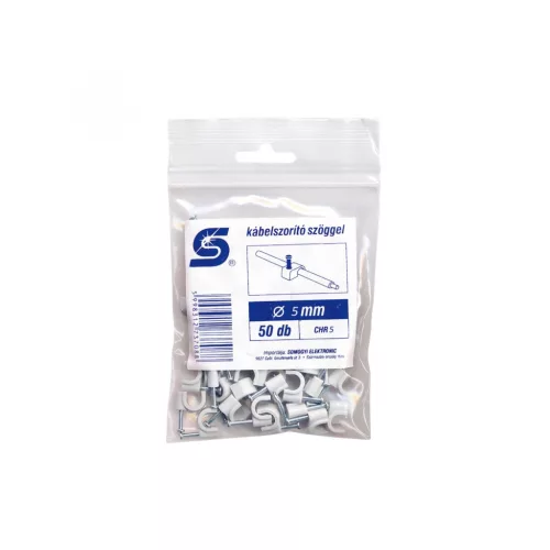 SOMOGYI ELEKTRONIC - CHR 5 - Kábelbilincs, 5mm, kör