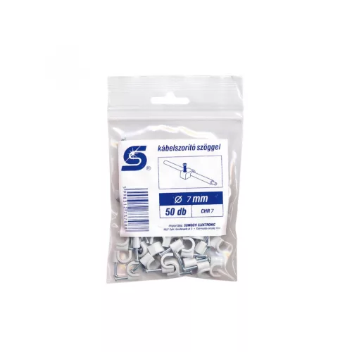 SOMOGYI ELEKTRONIC - CHR 7 - Kábelbilincs, 7mm, kör