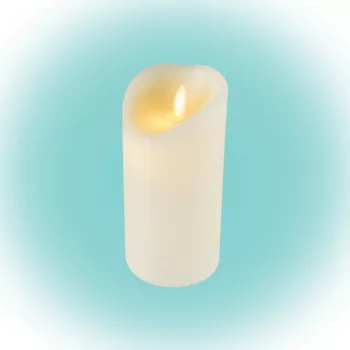   SOMOGYI ELEKTRONIC - CMW 16 - LED-es viaszgyertya mozgó lángeffekttel, 1 sárga LED