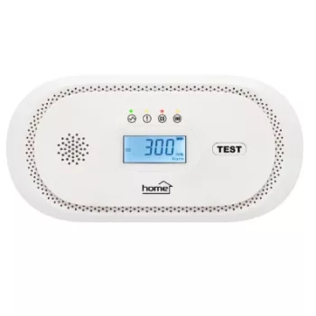  SOMOGYI ELEKTRONIC - CO10LCD - HOME szén-monoxid vészjelző, LCD kijelző , elemes, 2 év elem élettartam, 10 év érzékelő élettartam, CO