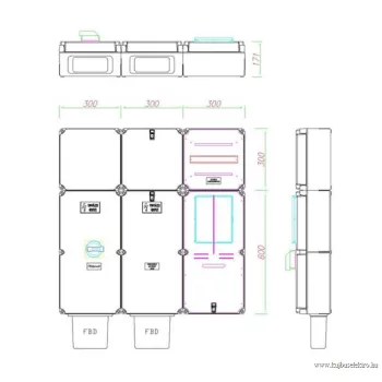 CSP21.A067 - PVT ÁV 125A - CSATÁRI PLAST