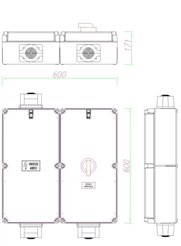 CSP21.C090 - PVT 6060 SZ150-CS - CSATÁRI PLAST