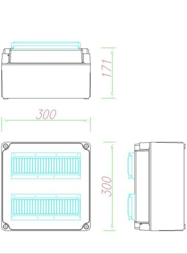 CSP21.f115 - PVT 3030 ÁK 2x12 - CSATÁRI PLAST